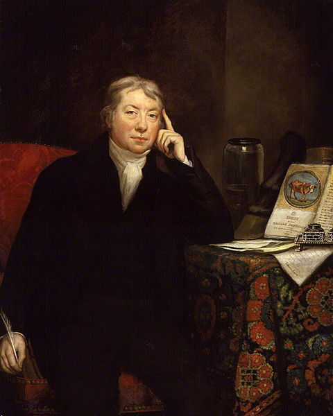 Edward Jenner (1749-1823). Doctor who discovered vaccination.
